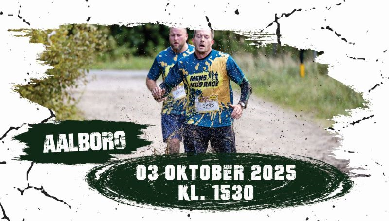 03 oktober 2025 kl. 15:30 Mens Mud Race Aalborg